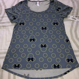 💥NWT💥LuLaRoe Disney Blue and Lime Green Shirt